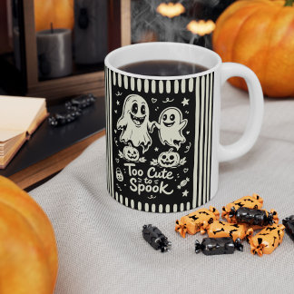 Caneca De Café Muito Fofo para Assustar Fantasmas de Halloween Pr