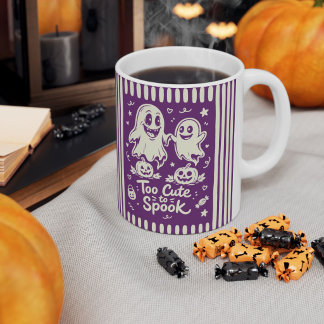 Caneca De Café Muito Fofo para Assustar Fantasmas de Halloween Ro