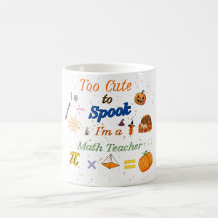 Caneca De Café Muito Fofo para Assustar Professor de Matemática F