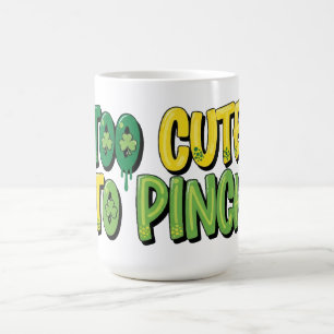 Caneca De Café Muito Fofo para Beliscar Dia de São Patrício Verde