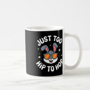 Caneca De Café Muito Hip Para O Salto Páscoas De Coelhinhos Legal