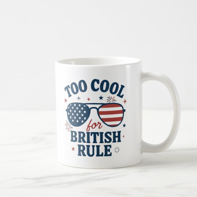 Caneca De Café Muito Legal para a Regra Britânica | Engraçado 4 d (Direita)