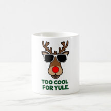 Muito Legal para Yule Funny Christmas Reindeer Mug
