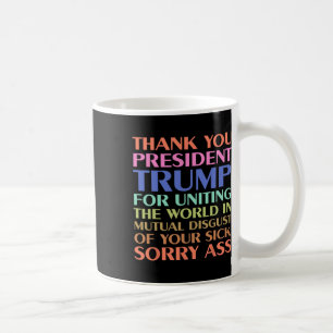 Caneca De Café Muito Obrigado, Senhor Presidente Trump, Por Ter U