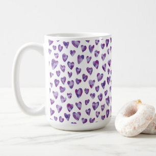 Caneca De Café Muito Peri Watercolor Heart
