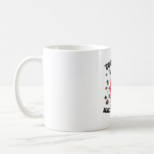 Caneca De Café Muito Preguiçoso Para A Lista Travessa, Camisa Div