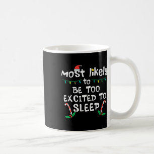 Caneca De Café Muito Provavelmente Animado Para Dormir Natal Xmas