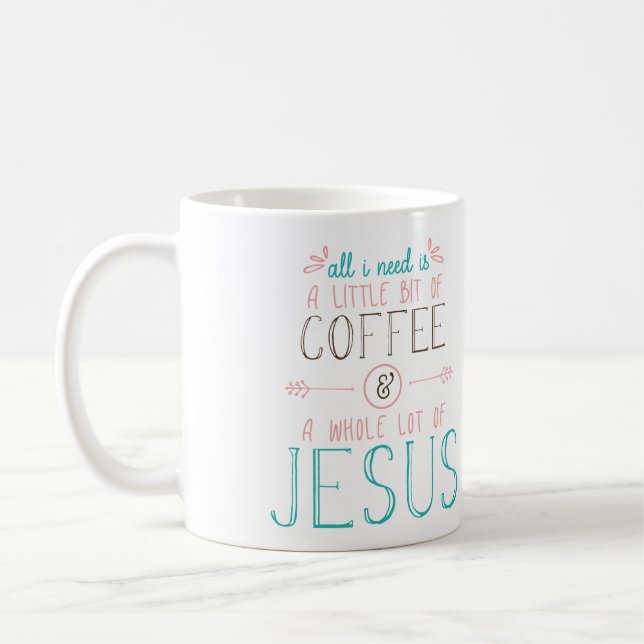 Caneca De Café Muitos de Jesus (Esquerda)