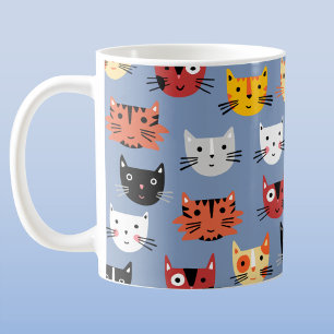 Caneca De Café Muitos Gatinhos