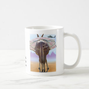 Caneca De Café Mula de Afeganistão
