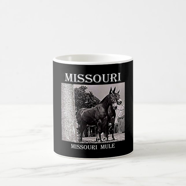 Caneca De Café Mula de Missouri (Centro)