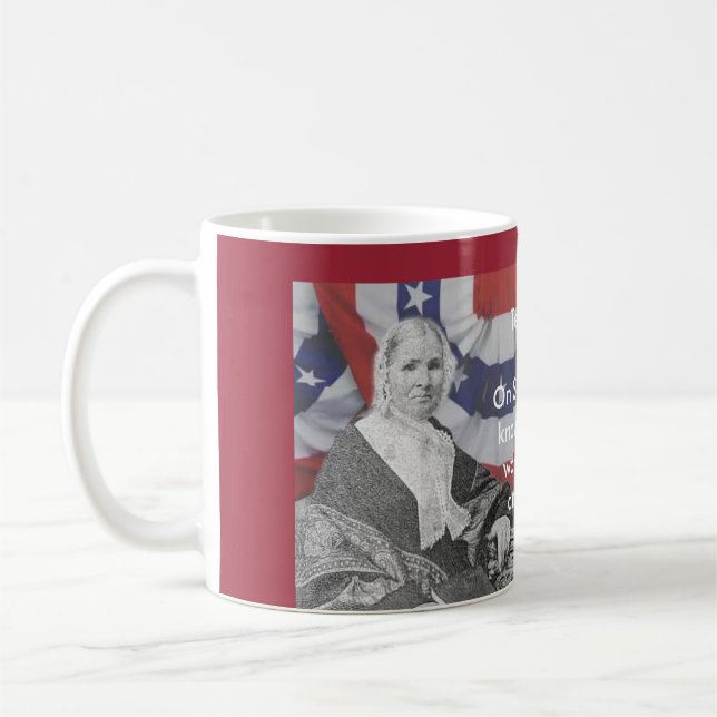 Caneca De Café Mulher americana do Swain de Louisa primeira a (Esquerda)