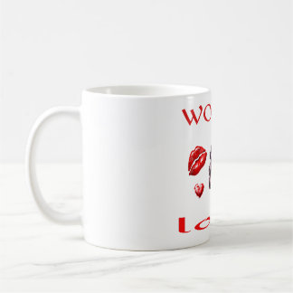 Caneca De Café "Mulher Apaixonada" - Arte do Dia dos Namorados