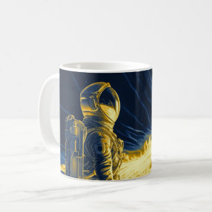 Caneca De Café Mulher Astronauta