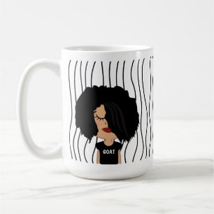 Caneca De Café Mulher Bela Esmirante Lançou Mug. Escolha o seu ol