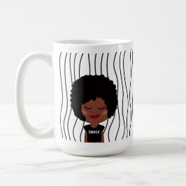 Caneca De Café Mulher Bela Esmirante Lançou Mug. Escolha o seu ol