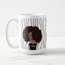 Caneca De Café Mulher Bela Esmirante Lançou Mug. Escolha o seu ol