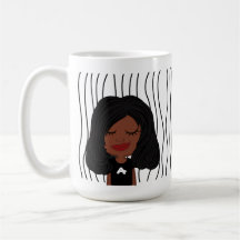 Mulher Bela Esmirante Lançou Mug. Escolha seu visu