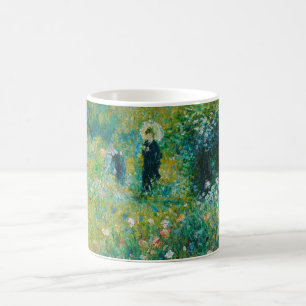 Caneca De Café Mulher com Guarda-Sol, Jardim, Renoir