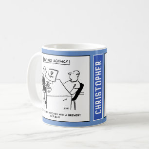 Caneca De Café Mulher da Agência de Namorando combina homem com 