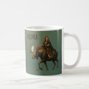 Caneca De Café Mulher da Floresta Huldra Nórdica