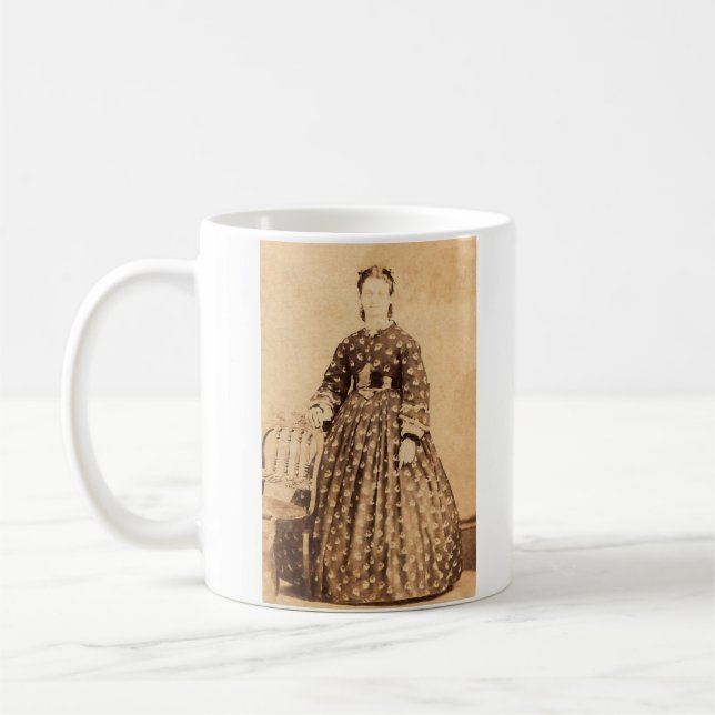 Caneca De Café Mulher de 1860 - Mug de café em pé (Esquerda)