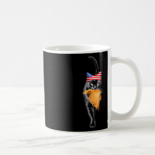 Caneca De Café Mulher De Gato Engraçada Sem Filhos Votando Kama