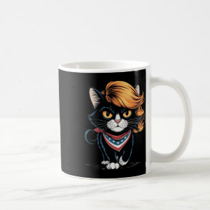 Caneca De Café Mulher De Gato Engraçada Sem Filhos Votando Kama