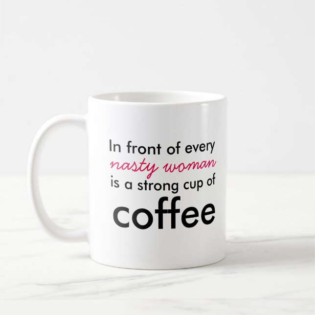 Caneca De Café Mulher desagradável (Esquerda)