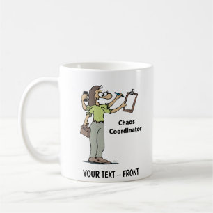Caneca De Café Mulher Desenho Administrador