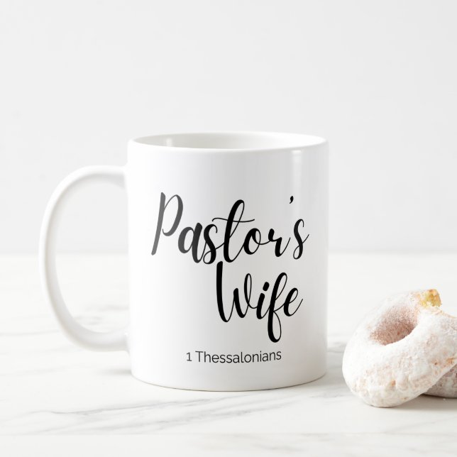 Caneca De Café Mulher do Pastor Mug (Com Donut)