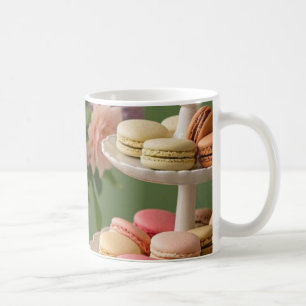 Caneca De Café Mulher elegante e floral do teacup
