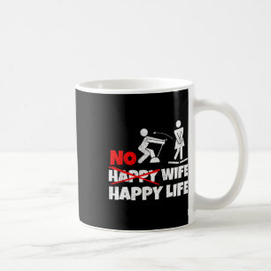 Caneca De Café Mulher Feliz Esposa Feliz Esposas Noiva Casriag