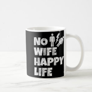 Caneca De Café Mulher Feliz Vida Esposas Noiva Casamento Cantando