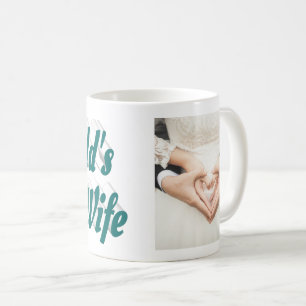 Caneca De Café Mulher Foto verde de café Mug