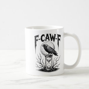 Caneca De Café Mulher Gótica Escura F-caw-f Black Crow Moon Soky 