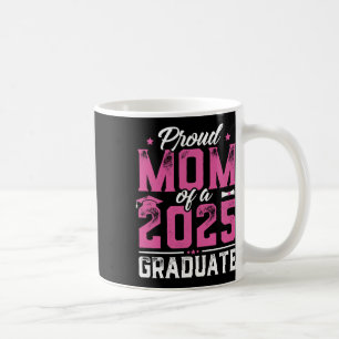 Caneca De Café Mulher Graduada Presente Orgulhosa Mãe De Um Cl De