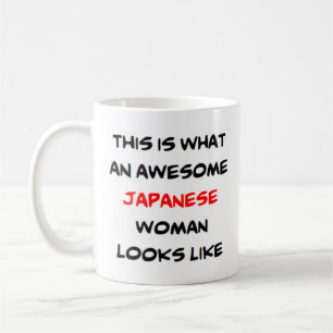 Caneca De Café mulher japonesa, incrível