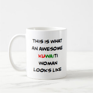 Caneca De Café mulher kuwaitiana, incrível