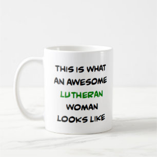 Caneca De Café mulher luterana, incrível
