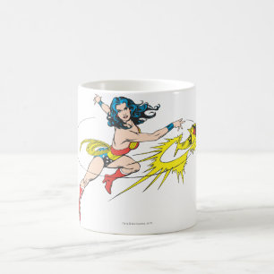 Caneca De Café Mulher Maravilha Joga Coroa