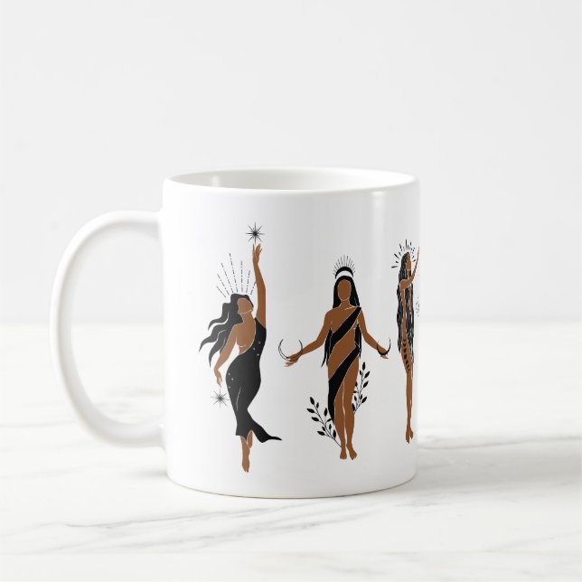 Caneca De Café Mulher Mística (Esquerda)