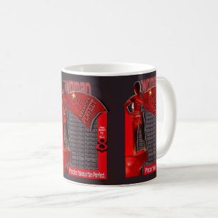 Caneca De Café Mulher Nascida Perfeita :  Dia Internacional da Mu