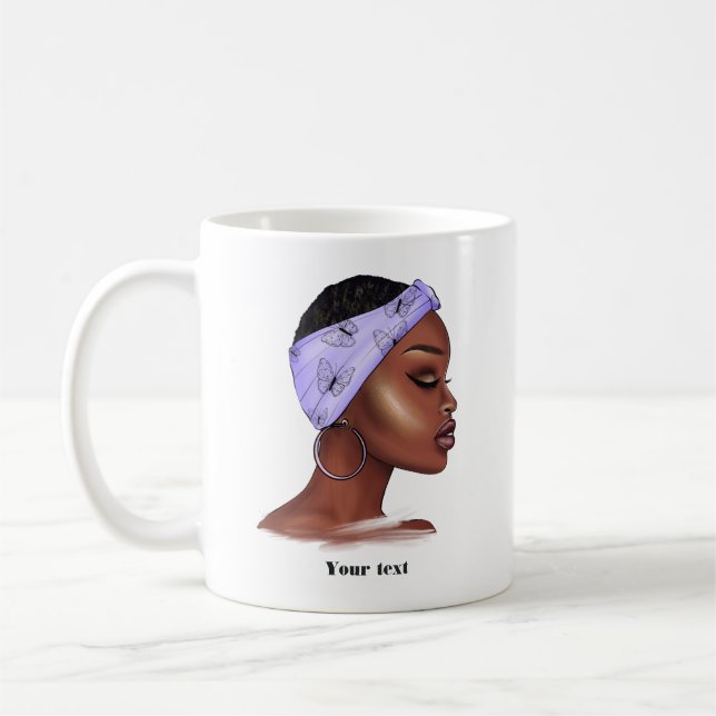 Caneca De Café Mulher Negra (Esquerda)