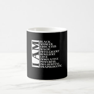 Caneca De Café Mulher Negra Dizendo Que Sou