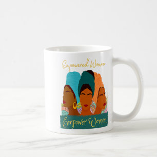 Caneca De Café Mulher Negra Empoderamento História Afro-Americana