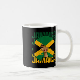 Caneca De Café Mulher Negra Feliz Dia da Independência Jamaica
