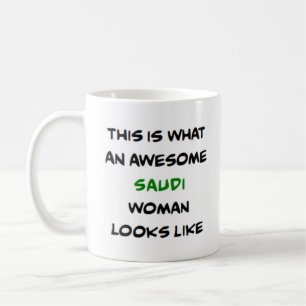 Caneca De Café mulher saudita, incrível