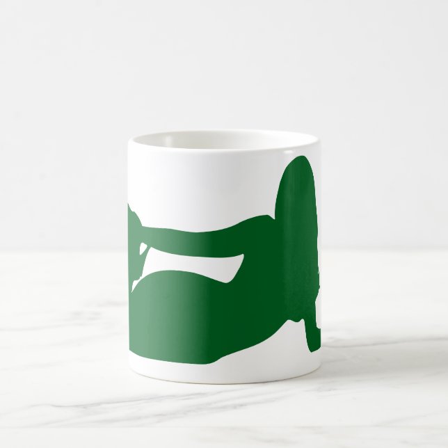 Caneca De Café Mulher Silhouette Coffee Mug (Centro)