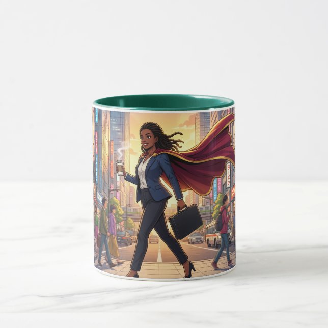 Caneca de Café Mulher Super Bonita (Centro)